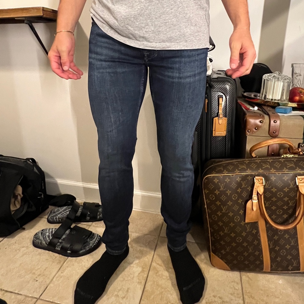 7 for all mankind mens skinny jeans